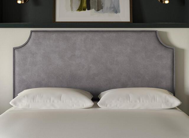 Sealy Tate Headboard - 6'0 Super king - Grey - image 1