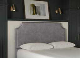 Sealy Tate Headboard - 6'0 Super king - Grey - thumbnail 2
