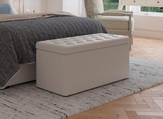 Deacon Blanket Box - Cream