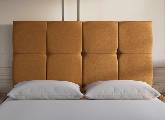 Sleepeezee Elm Headboard - 4'0 Small double - Orange - image 1