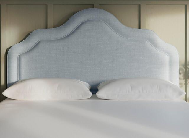 Sleepeezee Maple Headboard - 4'0 Small double - Blue - image 1