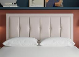 Dream Team Malham Headboard - 6'0 Super king - Cream - thumbnail 1