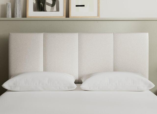 Dream Team Ashbury Headboard - 4'0 Small double - Cream - image 1