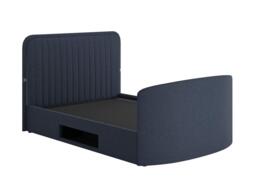 Alexis TV Bed - 6'0 Super king - Blue - thumbnail 8