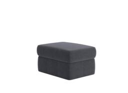 Verona Ottoman Footstool - Grey - thumbnail 4