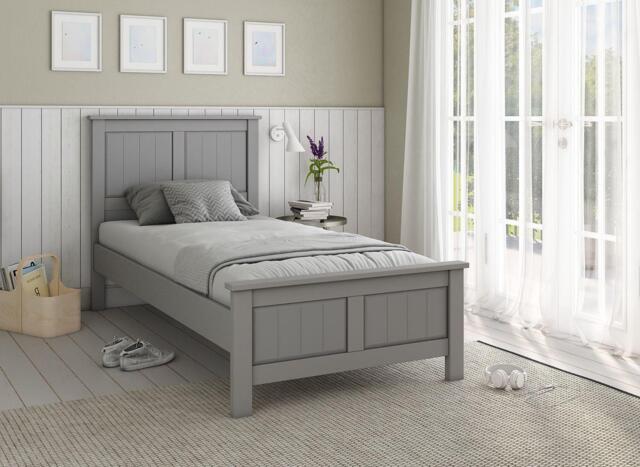 Northwood Wooden Bed Frame - 3'0 Single - Grey - image 1