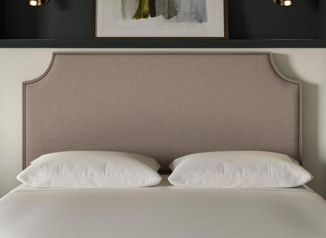 Sealy Tate Headboard - 5'0 King - Brown - image 1