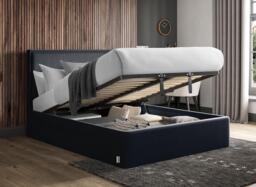 TEMPUR Reign Ottoman Bed Frame - 6'0 Super king - Blue - thumbnail 2
