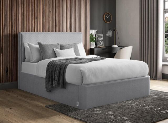 TEMPUR Reign Bed Frame - 6'0 Super king - Silver - image 1