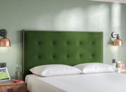 Dream Team Levisham Headboard - 5'0 King - Green - thumbnail 2