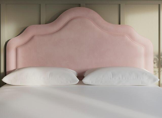 Sleepeezee Maple Headboard - 6'0 Super king - Pink - image 1