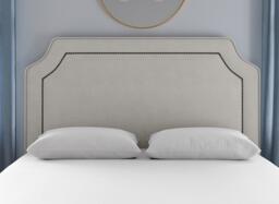 Flaxby Malton Padded Headboard - 6'0 Super king - Cream - thumbnail 1