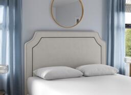 Flaxby Malton Padded Headboard - 6'0 Super king - Cream - thumbnail 2