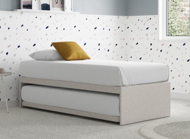 Dreams Workshop Guest Divan Bed Base - 3'0 Single - Beige - image 1