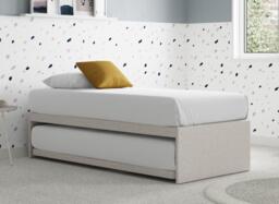 Dreams Workshop Guest Divan Bed Base - 3'0 Single - Beige