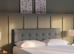 Dreams Workshop Fairfield Headboard - 4'0 Small double - Grey - thumbnail 2