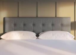 Dreams Workshop Fairfield Headboard - 4'0 Small double - Grey