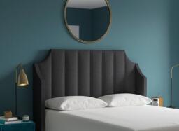 TheraPur Holly Headboard - 5'0 King - Grey - thumbnail 2