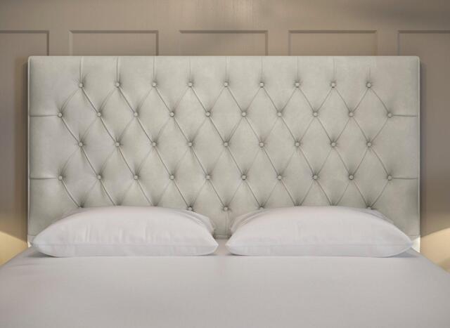 Dream Team Felixstowe Headboard - 4'0 Small double - Grey - image 1
