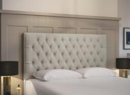 Dream Team Felixstowe Headboard - 4'0 Small double - Grey - thumbnail 2