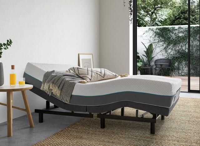 Sleepmotion 200i Adjustable Bed Frame - 5'0 King - Grey - image 1