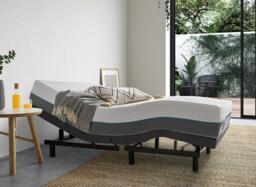 Sleepmotion 200i Adjustable Bed Frame - 5'0 King - Grey - thumbnail 1