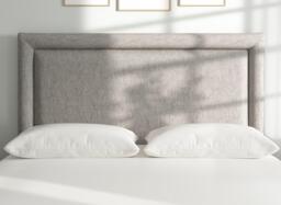 Dream Team Hatton Headboard - 5'0 King - Grey - thumbnail 1