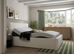 Bethany Sleepmotion Adjustable Upholstered Bed Frame - 5'0 King - Grey