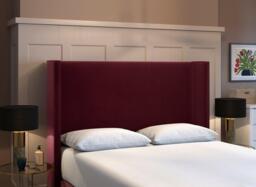 Flaxby Kettlewell Winged Headboard - 4'0 Small double - Brown - thumbnail 2