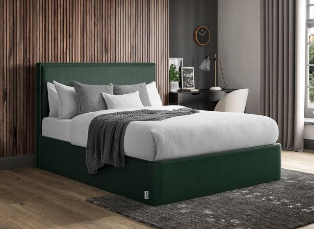 TEMPUR Reign Bed Frame - 5'0 King - Green - image 1