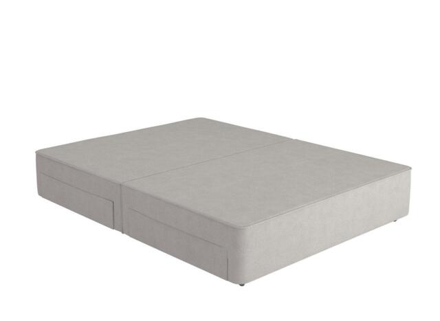 Flaxby Sprung Divan Base - 4'0 Small double - Cream