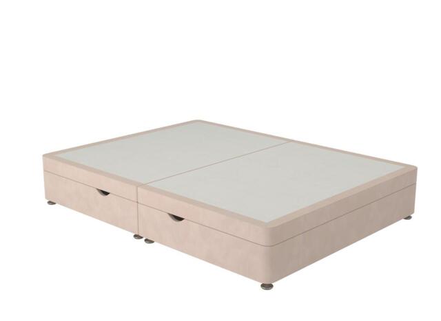 Sleepeezee Contemporary Ottoman Divan Bed Base - 4'6 Double - Pink