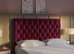 Flaxby Harrogate Headboard - 5'0 King - Brown - thumbnail 2