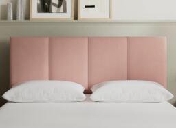 Dream Team Ashbury Headboard - 4'6 Double - Pink - thumbnail 1