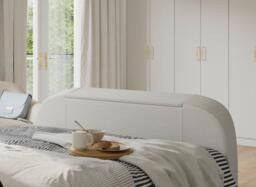 Foley Adjustable TV Bed - 4'6 Double - Grey - thumbnail 8
