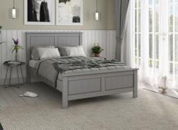 Northwood Wooden Bed Frame - 4'0 Small double - Grey - thumbnail 1