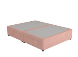 Dream Team Divan Bed Base - 4'0 Small double - Pink