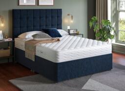 Dream Team Divan Bed Base - 4'0 Small double - Blue