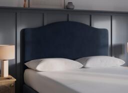 TheraPur® Sandalwood Headboard - 6'0 Super king - Blue - thumbnail 2