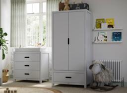 Silentnight Koko Wardrobe - Grey