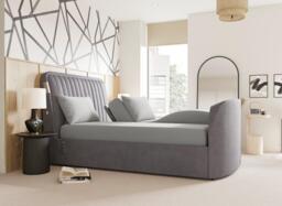 Yokohama Adjustable TV Bed - 5'0 King - Grey - thumbnail 2