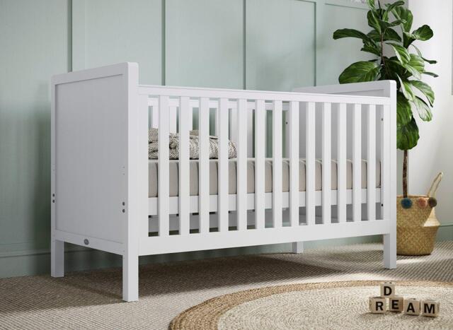 Silentnight Koko Cot Bed - White - image 1