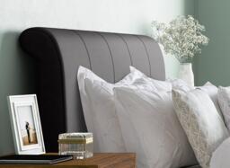 Lucia Ergomotion Adjustable Upholstered Bed Frame - 5'0 King - Brown - thumbnail 3