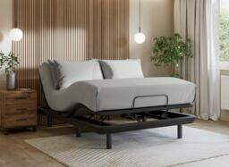 Ergomotion Elite Adjustable Platform Bed Frame - 5'0 King - Grey - thumbnail 2