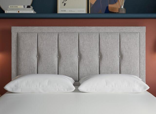 Dream Team Malham Headboard - 5'0 King - Grey - image 1