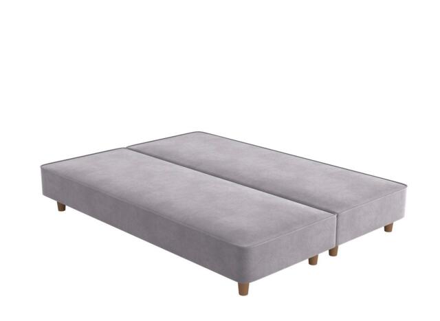 Flaxby Shallow Divan Bed Base - 6'6 Emperor - Purple