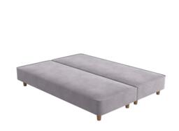 Flaxby Shallow Divan Bed Base - 6'6 Emperor - Purple