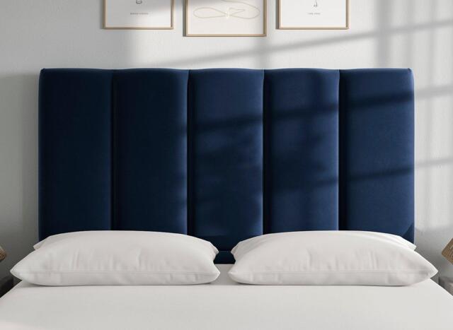 Flaxby Gransmore Headboard - 5'0 King - Blue - image 1