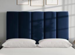 Flaxby Gransmore Headboard - 5'0 King - Blue - thumbnail 1