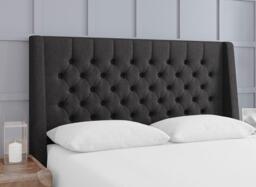 TheraPur Buckler Headboard - 4'0 Small double - Grey - thumbnail 2